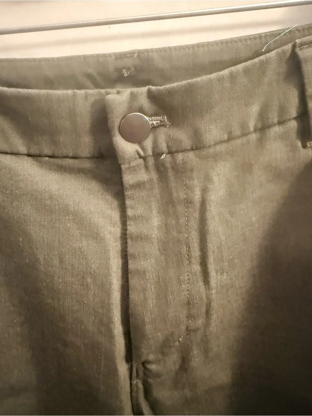 Men's Olive Green Casual Shorts